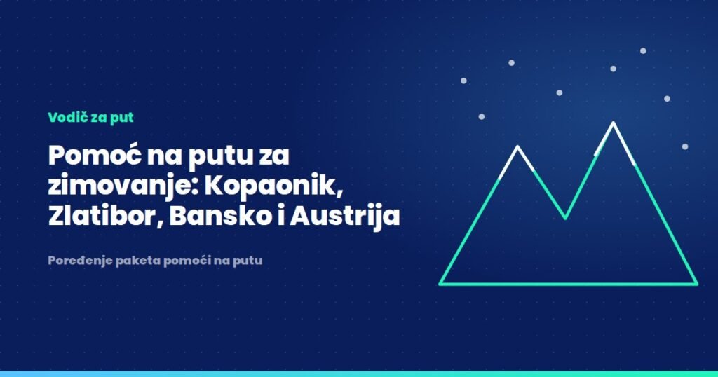 Pomoć na putu za zimovanje: Kopaonik, Zlatibor, Bansko i Austrija